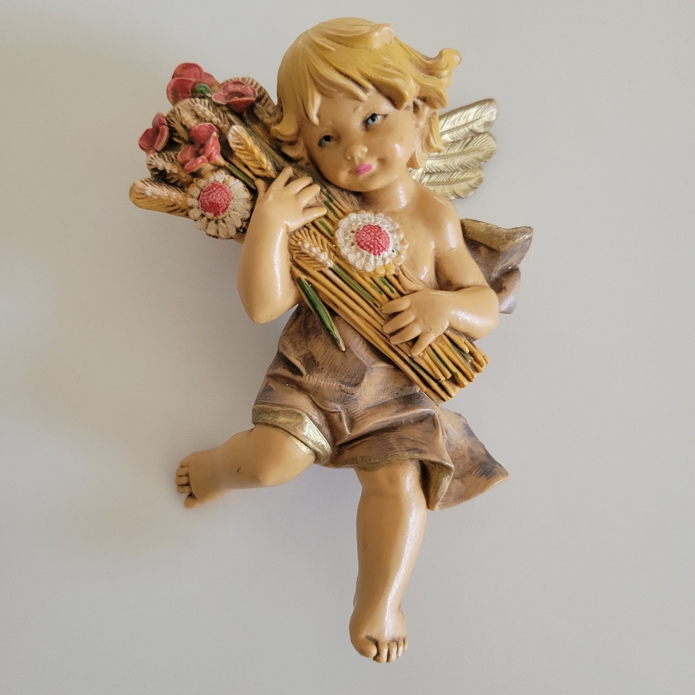 Fontanini Simonetti Depose Vintage Italian Angel Ornament